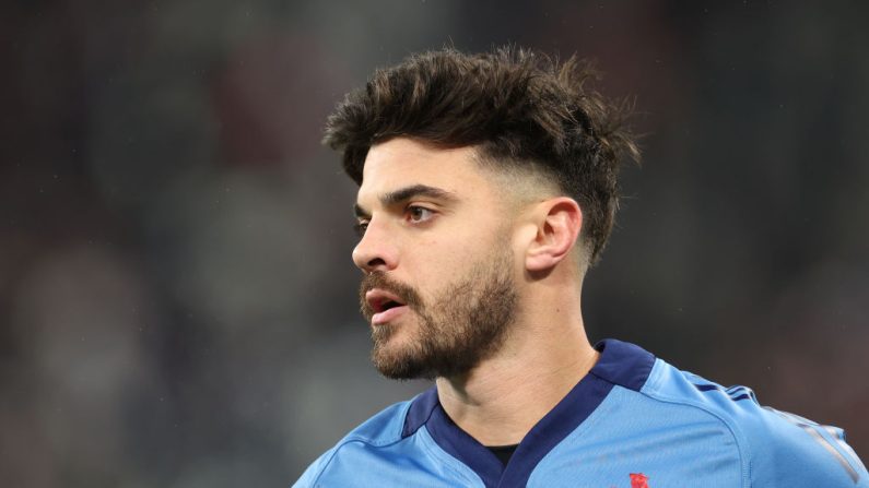 Romain Ntamack, exclu lors de la première journée du Tournoi des six nations, sera finalement suspendu contre l'Italie le 23 février. (Photo : Julian Finney/Getty Images)