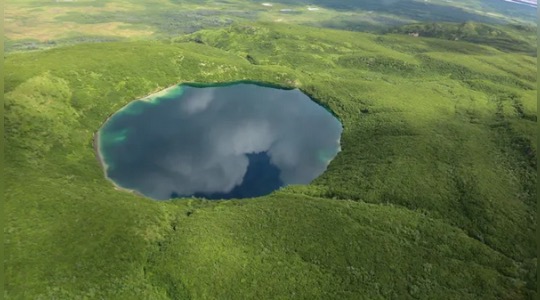 Le cratère Savonoski ne veut pas dévoiler son secret aux chercheurs. (Photo : NPS/Kaiti Critz)