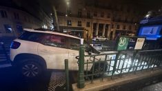 Paris : il prend l’entrée d’une bouche de métro pour celle d’un parking et se retrouve bloqué en haut des escaliers