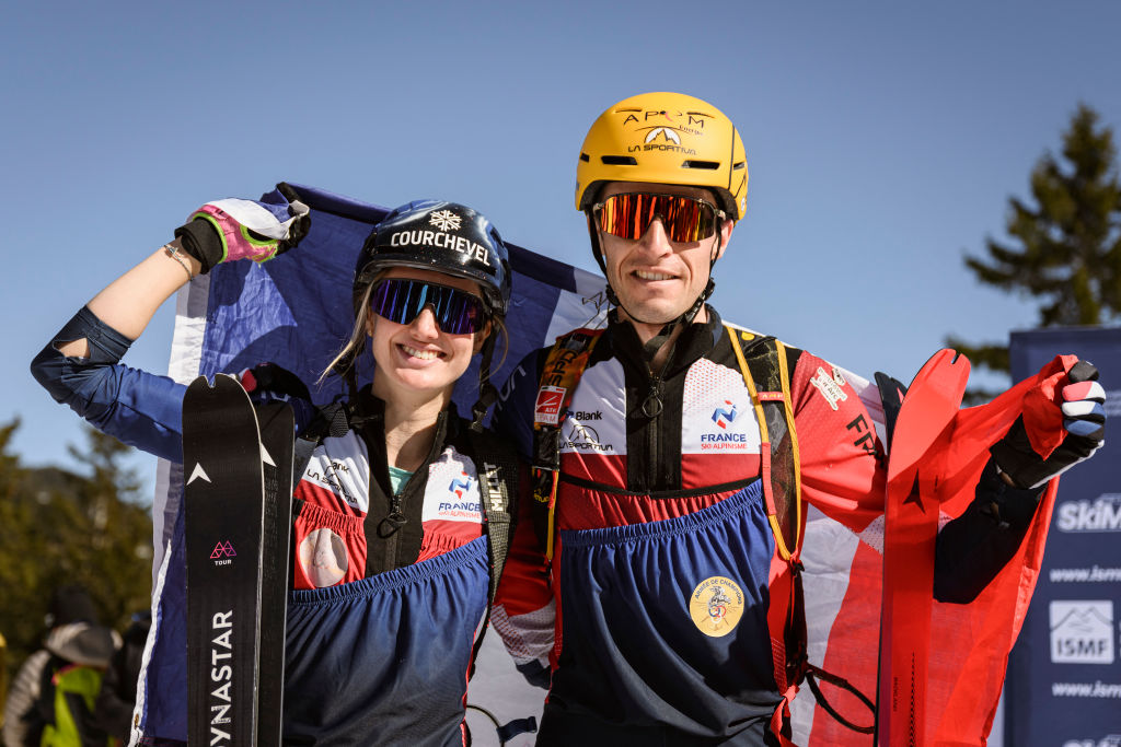 Ski-alpinisme : Emily Harrop et Thibault Anselmet champions du monde en relais mixte