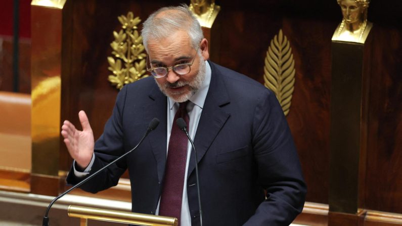 Guillaume Bigot, député RN du Territoire de Belfort. (THOMAS SAMSON/AFP via Getty Images)