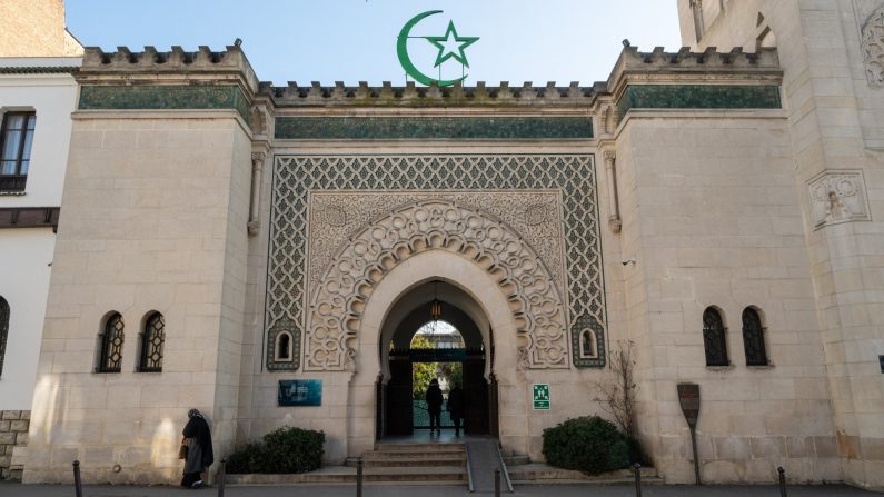 la Grande Mosquée de Paris dans le 5e arrondissement de Paris, France, le 17 février 2025. (RICCARDO MILANI/Hans Lucas/AFP via Getty Images) 