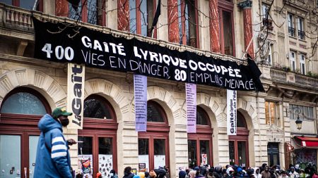 Gaîté Lyrique occupée : la préfecture de police ordonne l’évacuation d’ici ce mardi