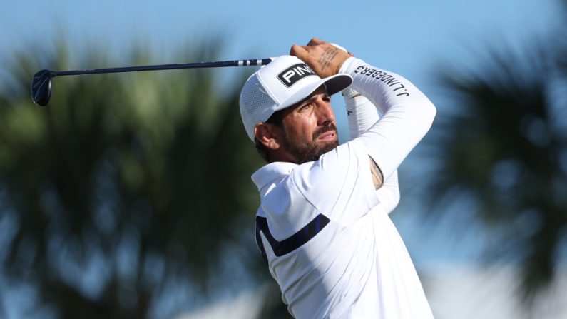 Matthieu Pavon a brillé vendredi pour s'emparer de la 2e place après le 2e tour du tournoi de golf PGA Cognizant Classic à Palm Beach Gardens (Floride, Etats-Unis). (Photo : Mike Mulholland/Getty Images)