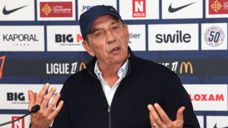 Jean-Louis Gasset « n’est plus l’entraîneur » de Montpellier, lanterne rouge de Ligue 1