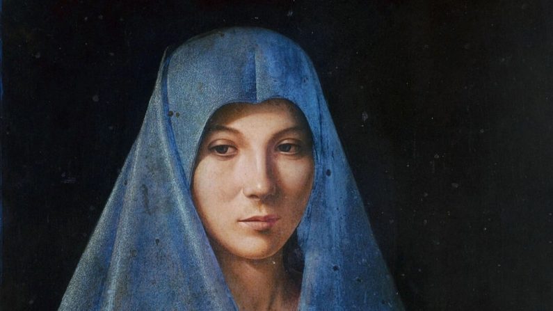 Un détail de la « Vierge de l'annonciation », vers 1475-1476, d’Antonello de Messine.  (Domaine public)