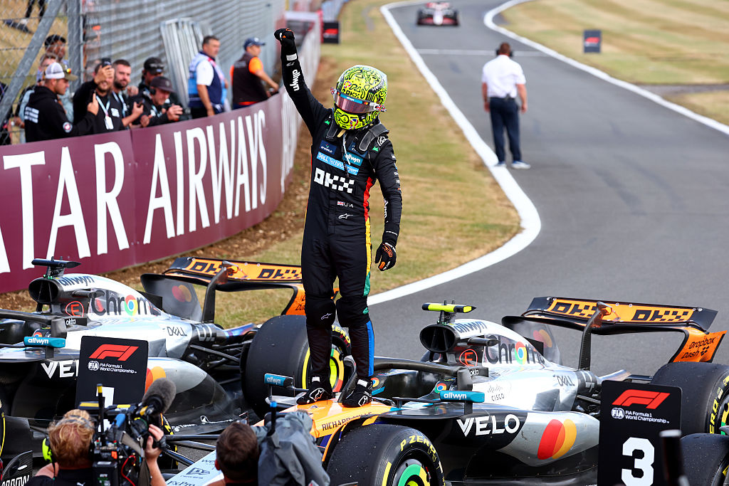 F1 : nouveau doublé McLaren au terme d’un Grand Prix de Grande-Bretagne fou