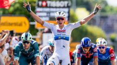 Tour de France : Tim Merlier décroche sa deuxième victoire au sprint devant Van der Poel